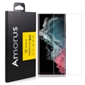 Samsung Galaxy S22 Ultra 5G Amorus 3D Curved Full Size UV Panzerglas